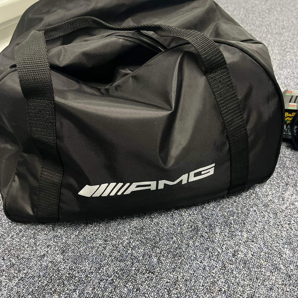 Mercedes-Benz AMG Black Duffel Storage Bag — Genuine OEM A1978990086